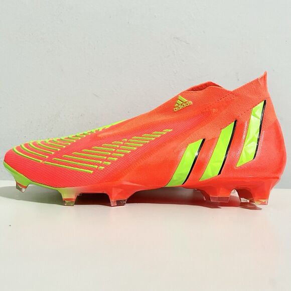 Adidas Predator Edge+ FG “Solar Red Green” Men’s Size 11 Soccer Cleats - Picture 4 of 8